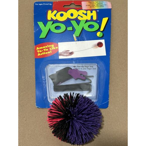Vintage Koosh FlingShot Koosh Yo-Yo Lot 1990s Toys Including Rosie O’Donnell SE - Picture 2 of 7
